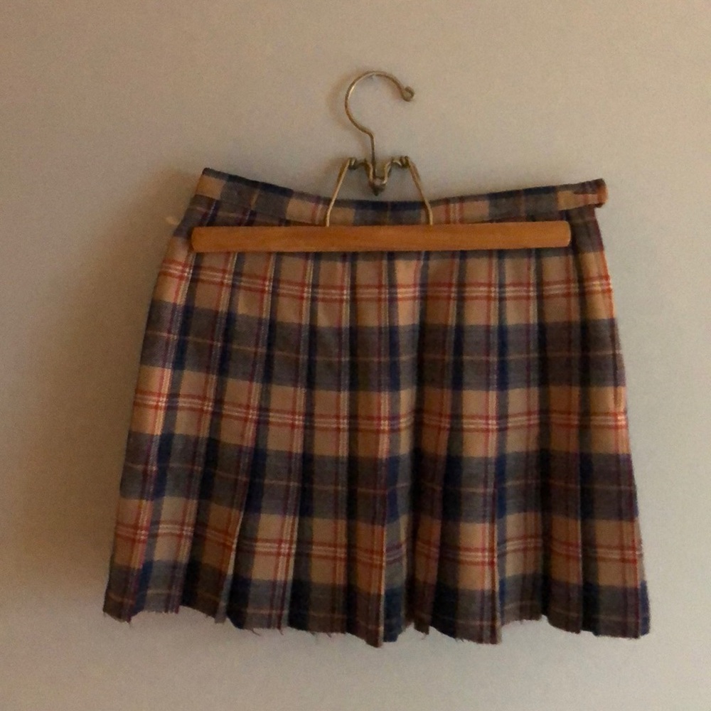Plaid skirt